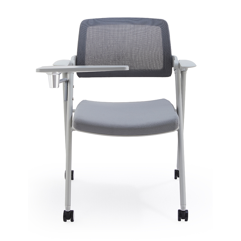 YC-73 Grey Flip-up Armrest With Writing Board Training Chair